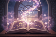 Load image into Gallery viewer, Soul Contract Blueprint with Butterflies
